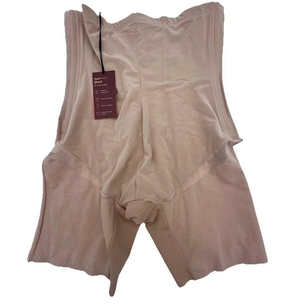 Honeylove Superpower Shorts‎ Sand Nude Sz 3XL Shapewear Tummy Control NO Straps